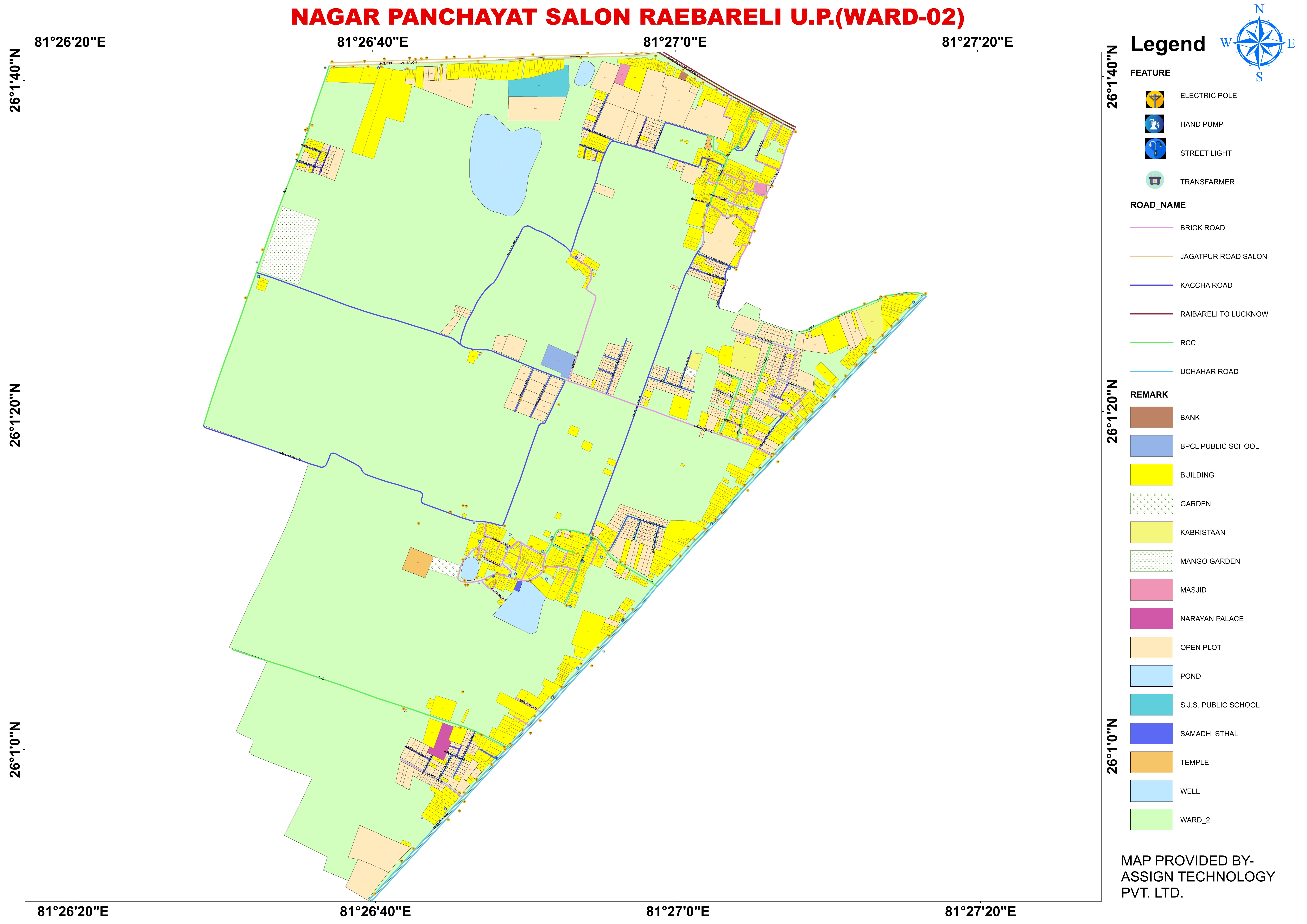 Map of Ward 2